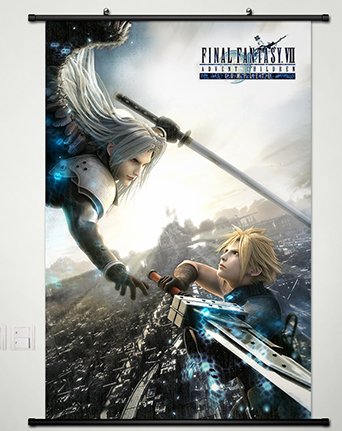 Amazon.com: Wall Scroll Poster Fabric Painting For Anime Final