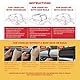 GADLANE Autodachtasche - 15 Kubikfuß wasserdichte Dachbox für Autos mit/ohne Dachträger, Anti-Rutsch-Matte, 4 stabile Türhaken, Zahlenschloss, Aufbewahrungstasche, langlebiges 820D Material - für