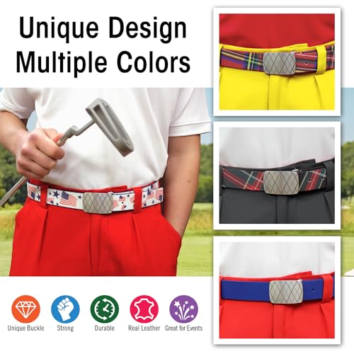 Couture Leather Mens Golf Belt3