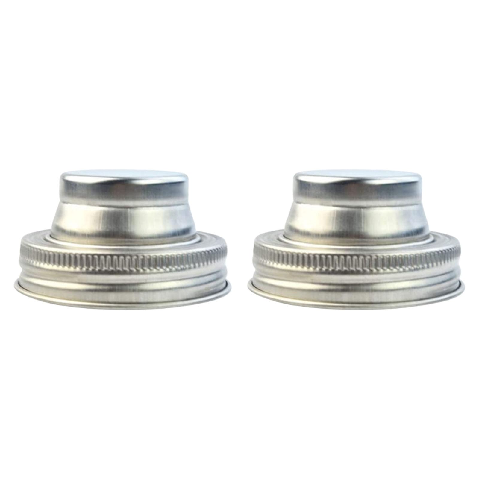 Of 2/4 304 Nonrust Steel Glass Jar Lid with Silicone Gaskets for Seasonings Shaker and Cocktails Tool Glass Jar Lid
