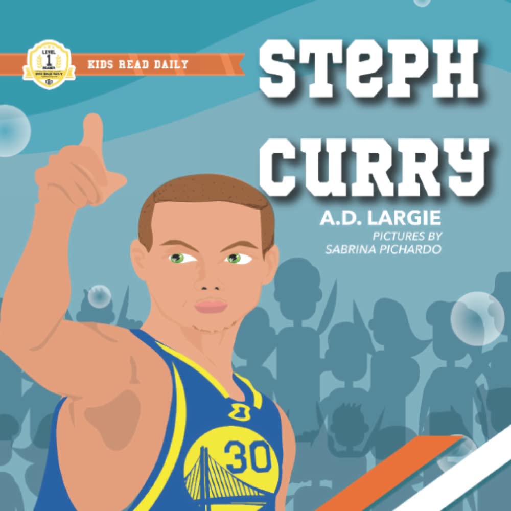 Steph Curry Kids Book: I Can Read Books Level 1 (Kids Read Daily Level 1)