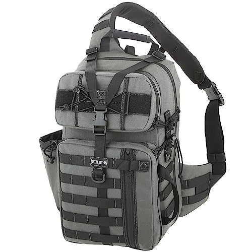 Maxpedition Kodiak - Borsa Gearslinger, Taglia Unica, Colore: Grigio Lupo
