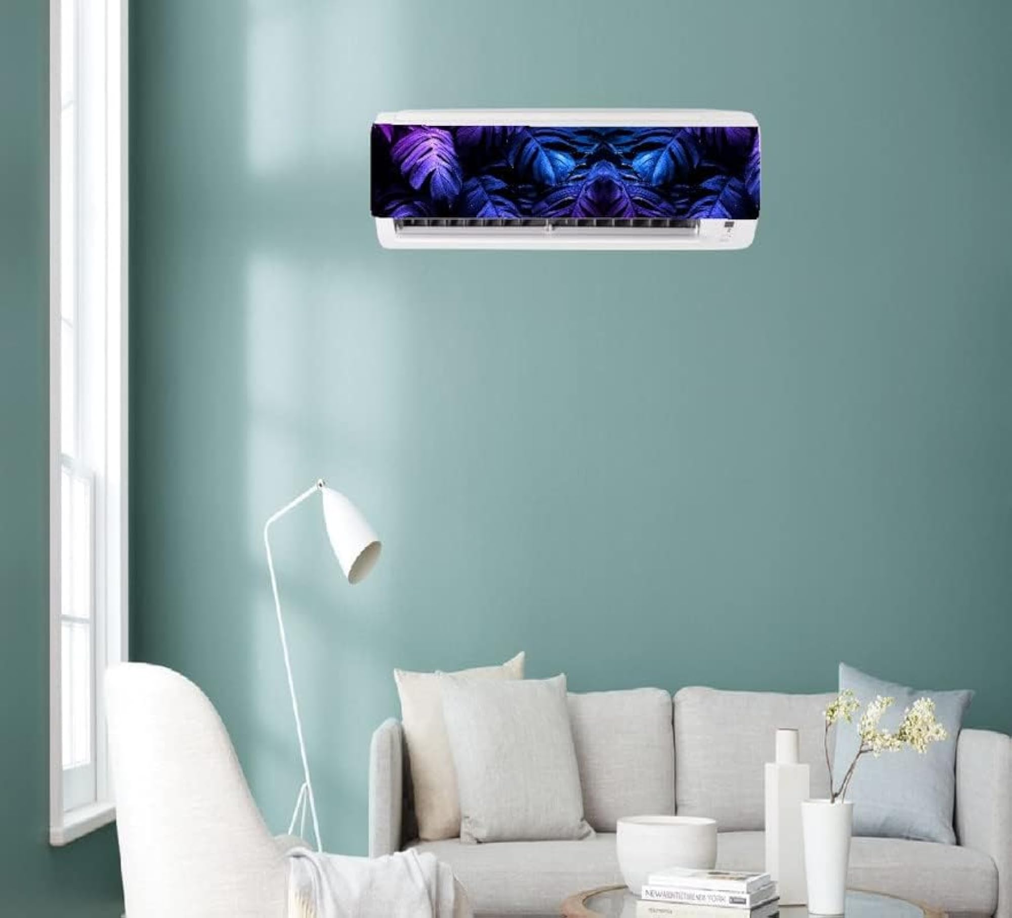 AC Colourful Leafs Beautiful Multicolor Sticker