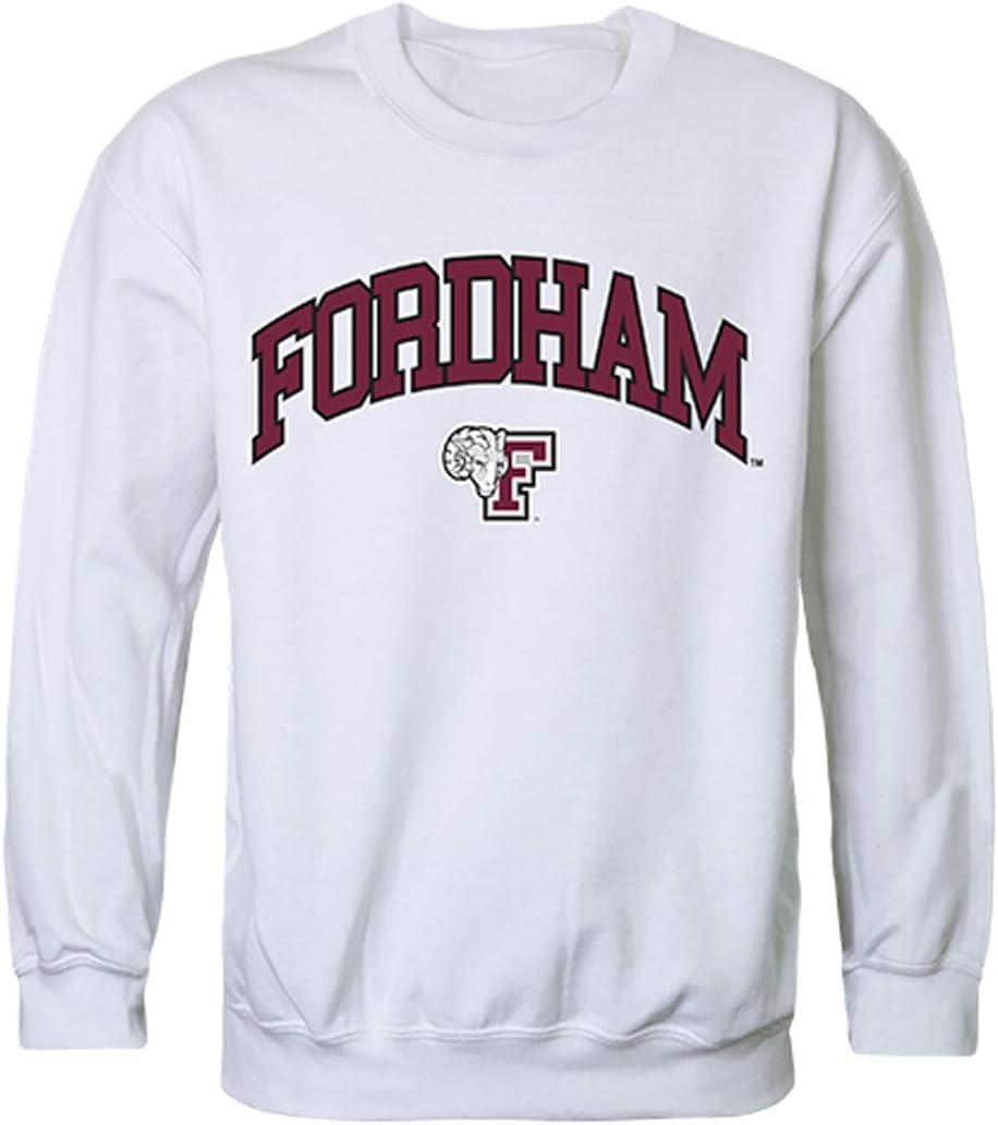 W Republic Fordham University Rams Campus Crewneck Pullover Sweatshirt Sweate
