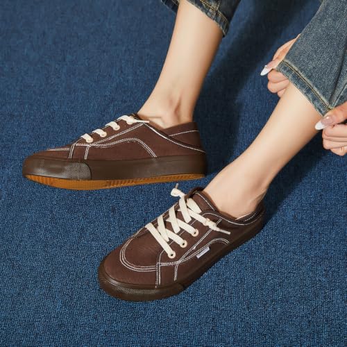 Image of hash bubbie Women's Slip on Canvas Shoes Non Slip Fashion Sneakers Loafers