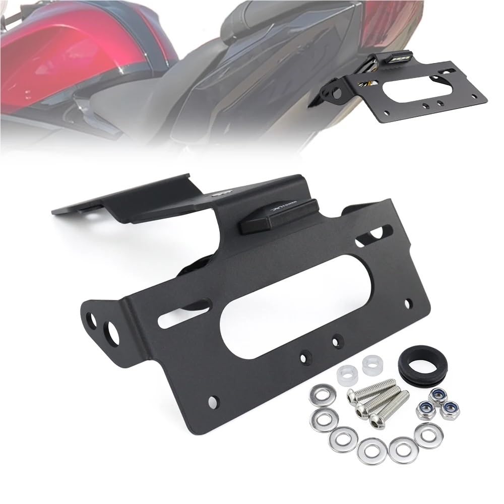 Portatarga Kit di ordine per coda posteriore moto Accessori per staffa porta targa per registrazione per 660 2024-2025