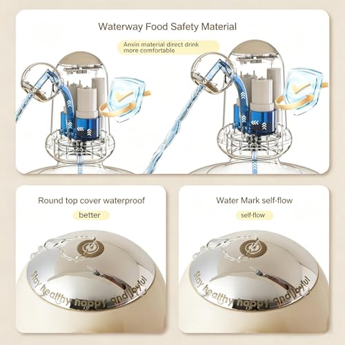 Dispensador eléctrico de 5 galones y bomba de galón de agua automática para hogar y cocina 8