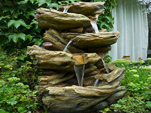 Ubbink Wasserspiel Sedona Brunnen Wasserfallschalen Garten Wasserfall Steinoptik