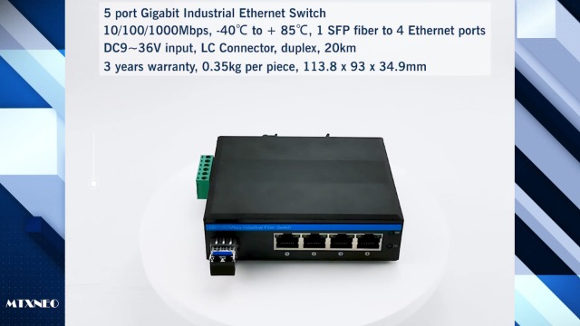 2 pack, Convertitore multimediale Gigabit Ethernet, da SFP 1,25G a RJ45 Da fibra a rame, con ricetrasmettitore SFP (1000Base-SX, 550 m, multimodale