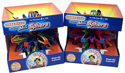 Amazon.com: Hoberman Mini Spheres Rings and Hoberman Mini Sphere ...