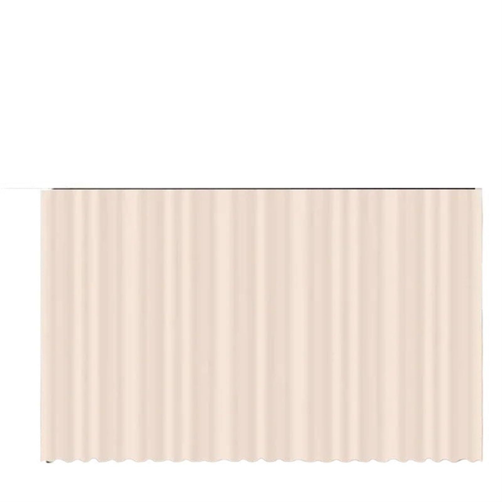 YGSGJSP Cabinet Curtains 2Pcs Kitchen Cabinet Curtain Dustproof Cupboard Wardrobe Cover Self-Adhesive Short Curtains Bookcases for Kitchen(White,W50 x H70cm)
