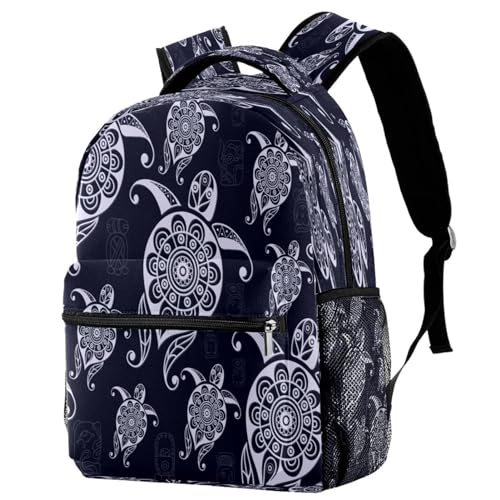 Sac à dos tortue bleu bohème, le cadeau de rentrée idéal