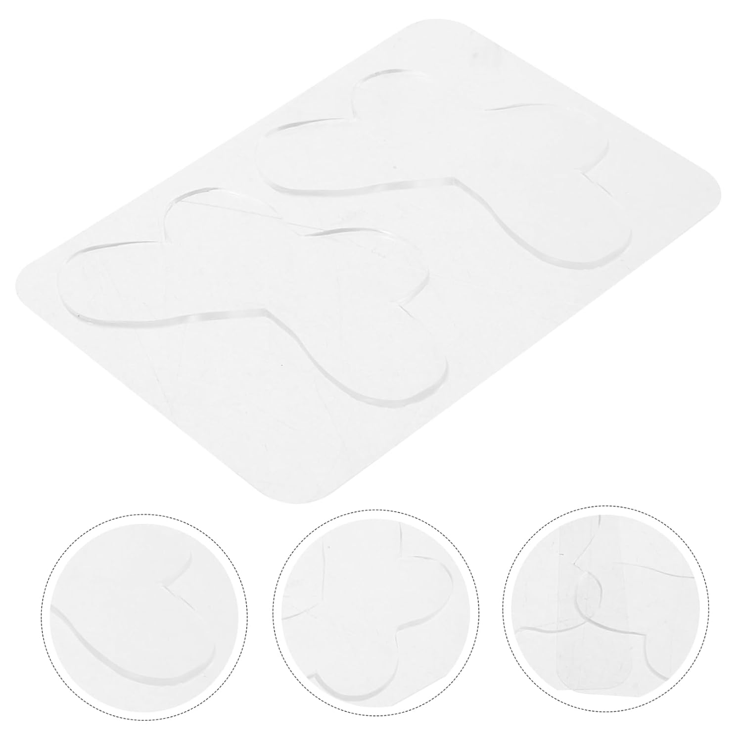 NOLITOY Butterfly Shaped Ear Support Stickers 24 Pcs Waterproof Invisible Ear Patches for Girls