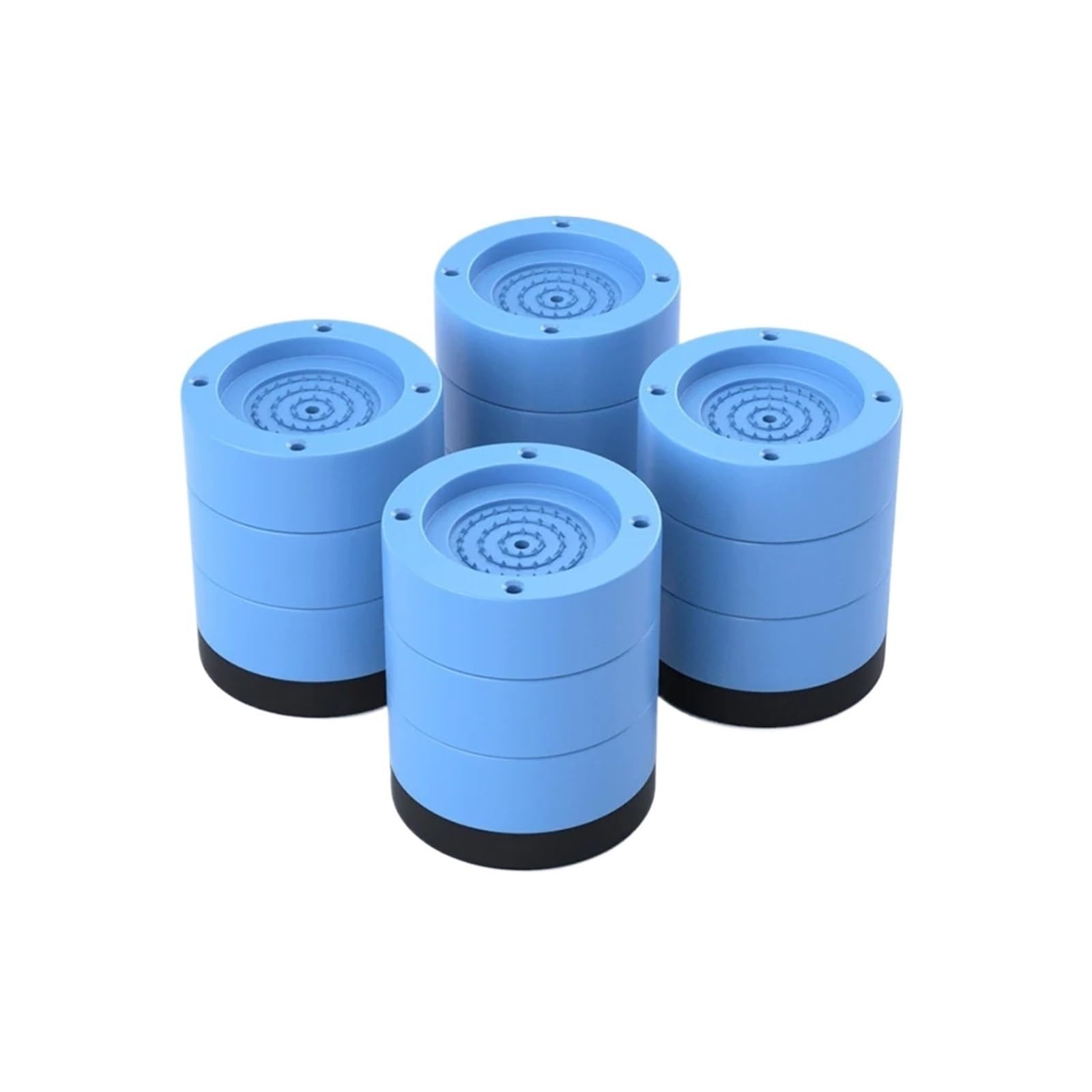 4 Patas Niveladoras Antideslizantes, Almohadillas De Soporte Antivibración For Lavadora Y Refrigerador | Grey,Heighten3.5cm(4 PCS)