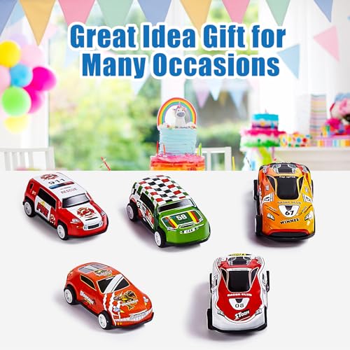 ZHFUYS 36PCS Metal Pull Back Cars Toy for Kids, Toy Cars for Kids Ages 3-8, Race Cars Party Favors for Kid Toys, Party Favors Birthday Gift for Boys Girls