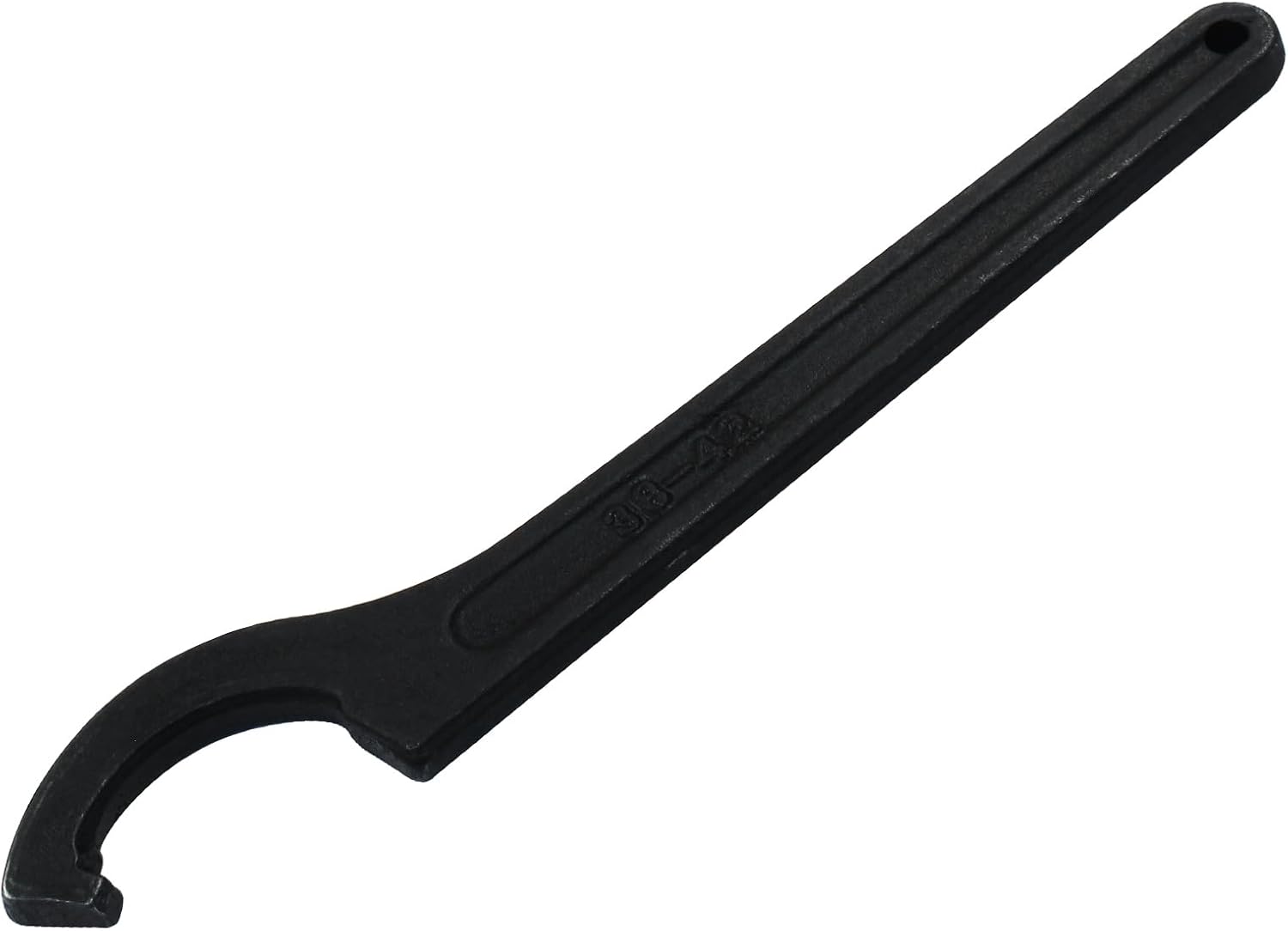Murtenze 38-42mm C-Hook Spanner Wrench, Black, Carbon Steel, Flat Head, Wrench