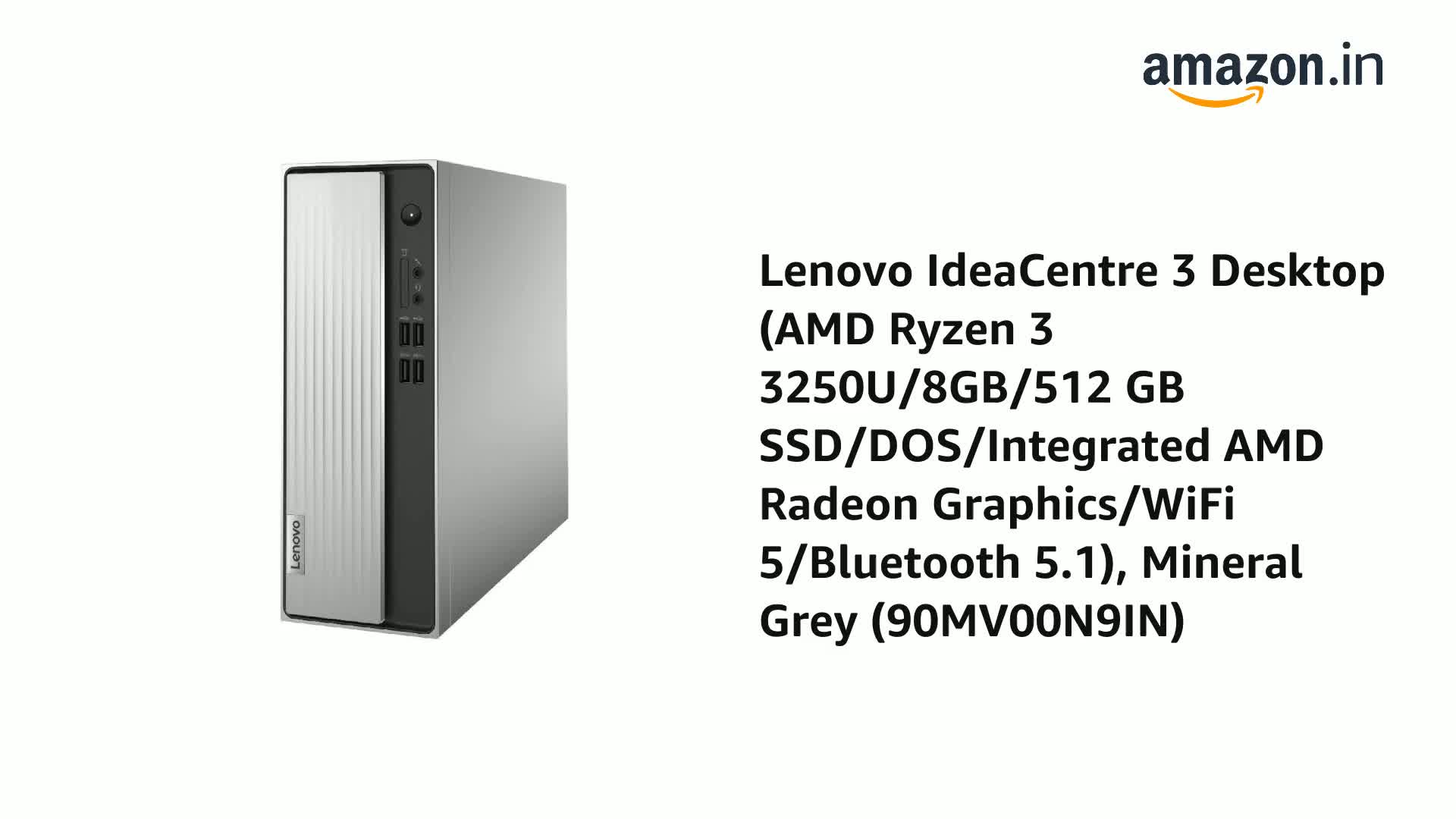 Lenovo IdeaCentre 3 Desktop