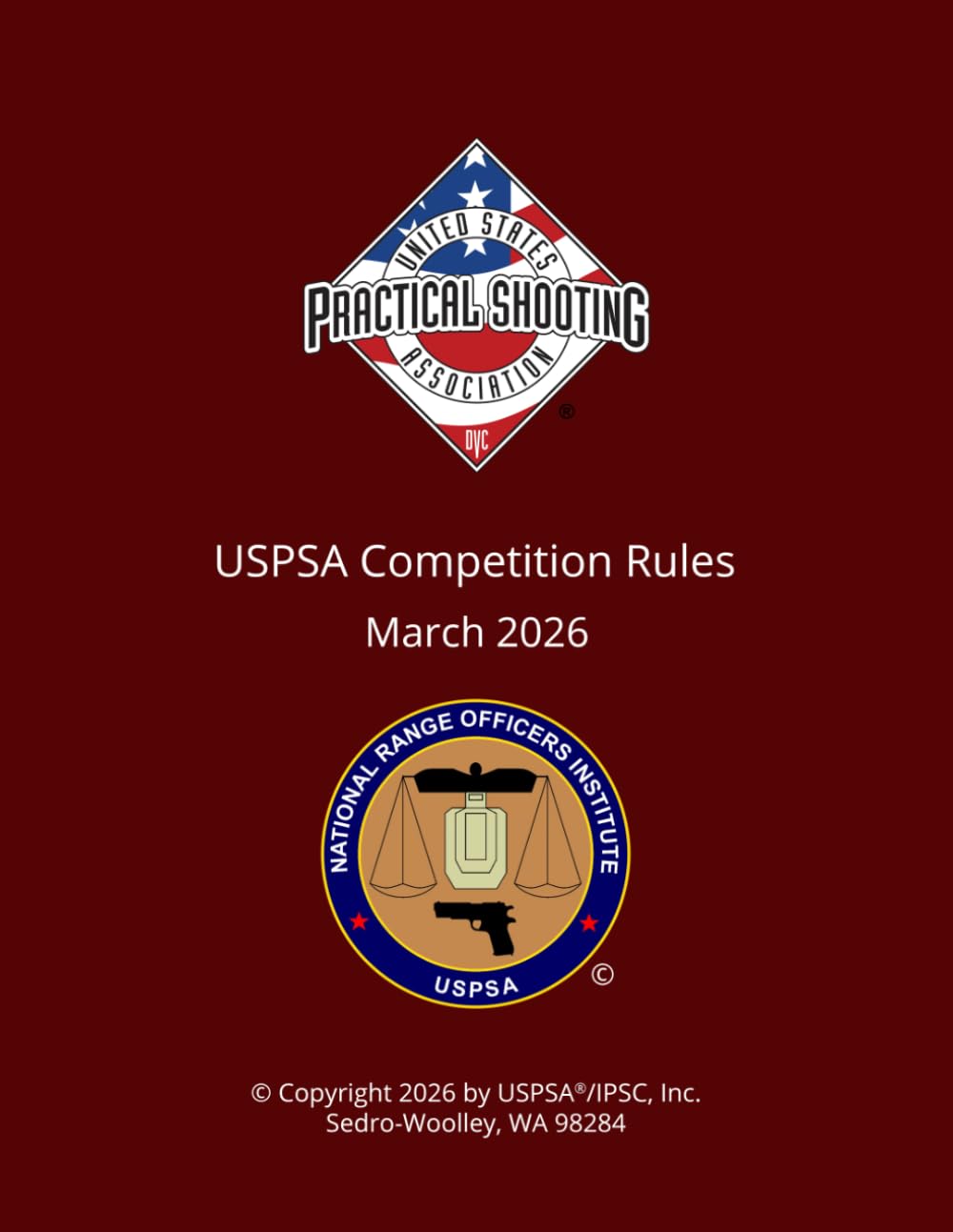 USPSA Competition Rules      Paperback – May 2, 2025