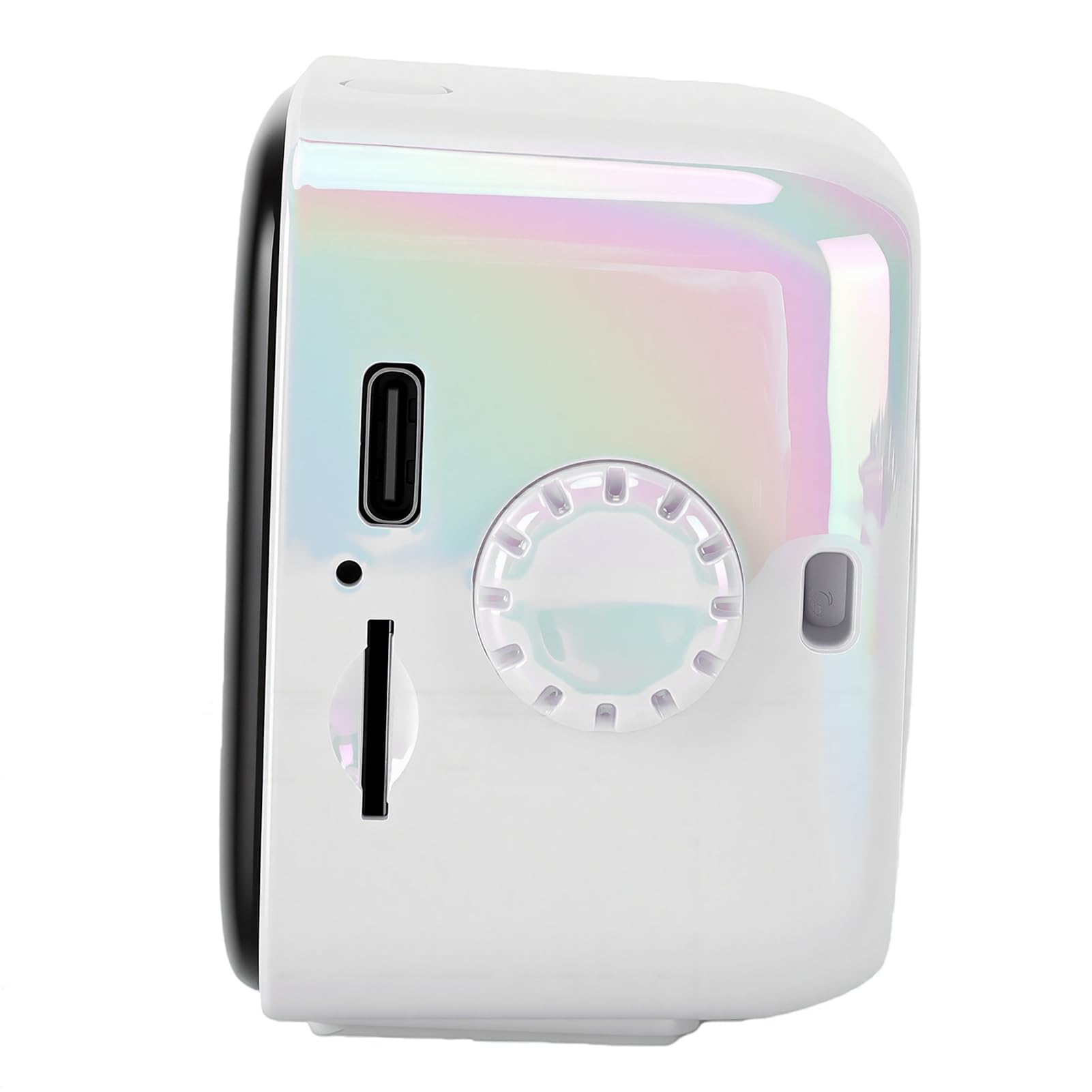 Sveglia con Altoparlante Bluetooth Touchscreen Intelligente con Previsioni del Tempo, Batteria da 10 Ore, Lettore Musicale Multifunzione Portatile con Display