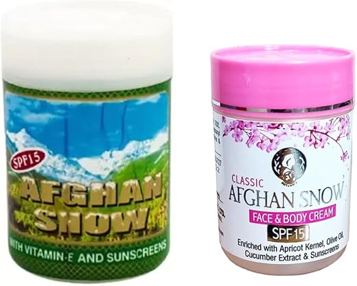 RSINC Export Afghan Snow Skin Cream For Daily Use, Fades Dark Spots, Lighten Skin For Glowing, Matte Finish | For All Skin...