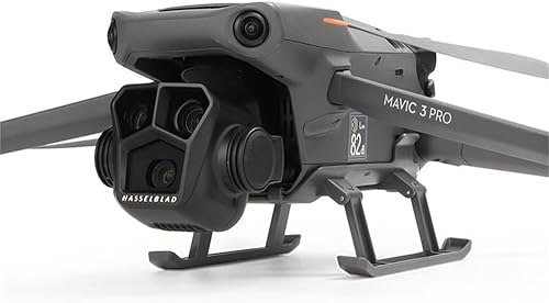 Miniatura 4 de Tren de aterrizaje plegable para DJI Mavic 3 PROMavic 3 Pro Cine Drone Heighten 1.181 in Peso ligero de liberación rápida Trineo extendido soporte