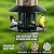 Squirrel Proof Bird Feeder - 360° Feeding Perch Tray for Outdoor Hanging Wild Bird Seeds, Dark Green.