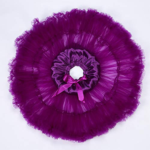 Image of Tutu Skirt as Well as Petticoat above Knee Underskirt Tulle Crinoline slip
