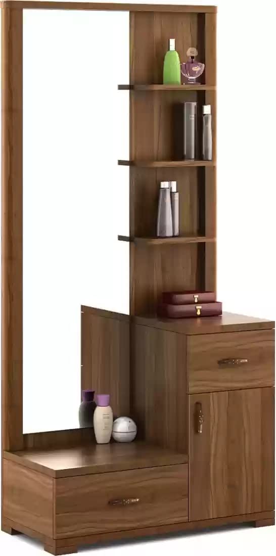 Hexagon Furnitures Engineered Wood Dressing Table With Mirror Drawer And Storage 1