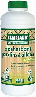 Clairland - Désherbant Jardins & Allées - Concentré 1 L