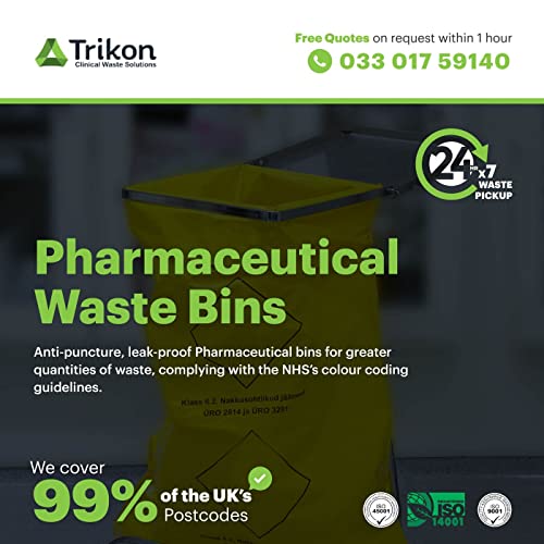 Pharmaceutical Waste Bin is Dependable, Accurate, and Consistent Disposal Option.