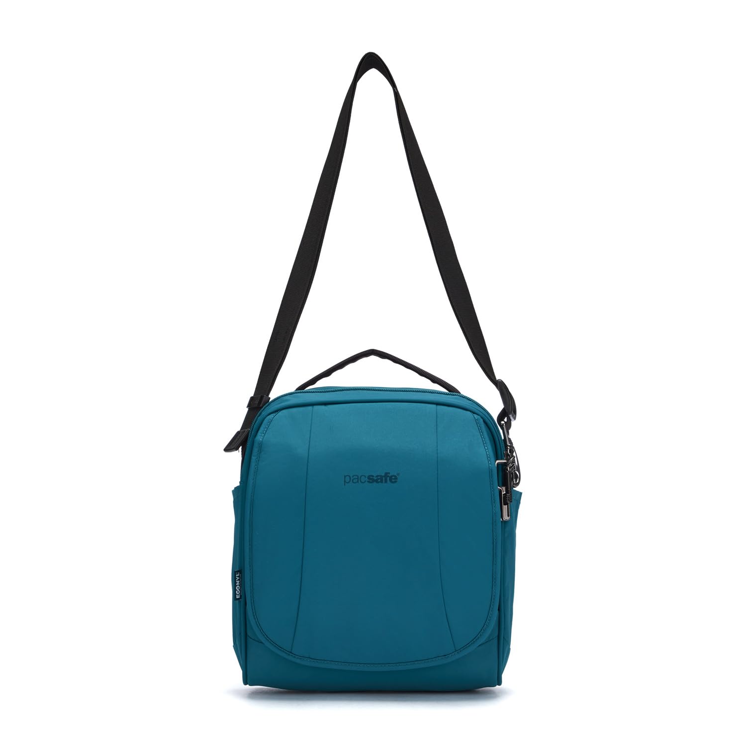 Pacsafe LS200 Crossbody - Anti-Diebstahl-Umhängetasche aus ECONYL