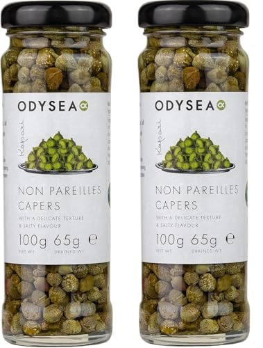 Odysea Non Pareilles Capers in Brine 100g 2 Pack