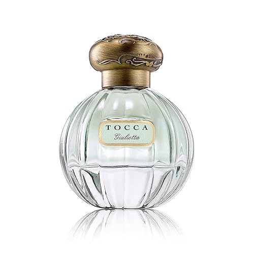 Tocca Eau de Parfum, Giulietta: Fresh Floral, Pink Tulips, Green Apple, Vanilla Orchid, Hand-Finished (1.7 Fl Oz (Pack of 1)) - 3.4 Fl Oz (Pack of 1)