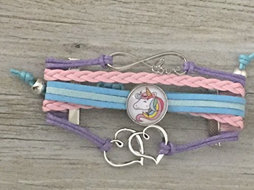 Infinity Collection Unicorn Charm Bracelet, Unicorn Jewelry3