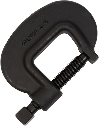 Miniatura 31 de Wilton Brute Force C-Clamp, apertura de 4-1/2", garganta de 2-7/8", 20000 libras fuerza de sujeción (modelo 4 F.C.)