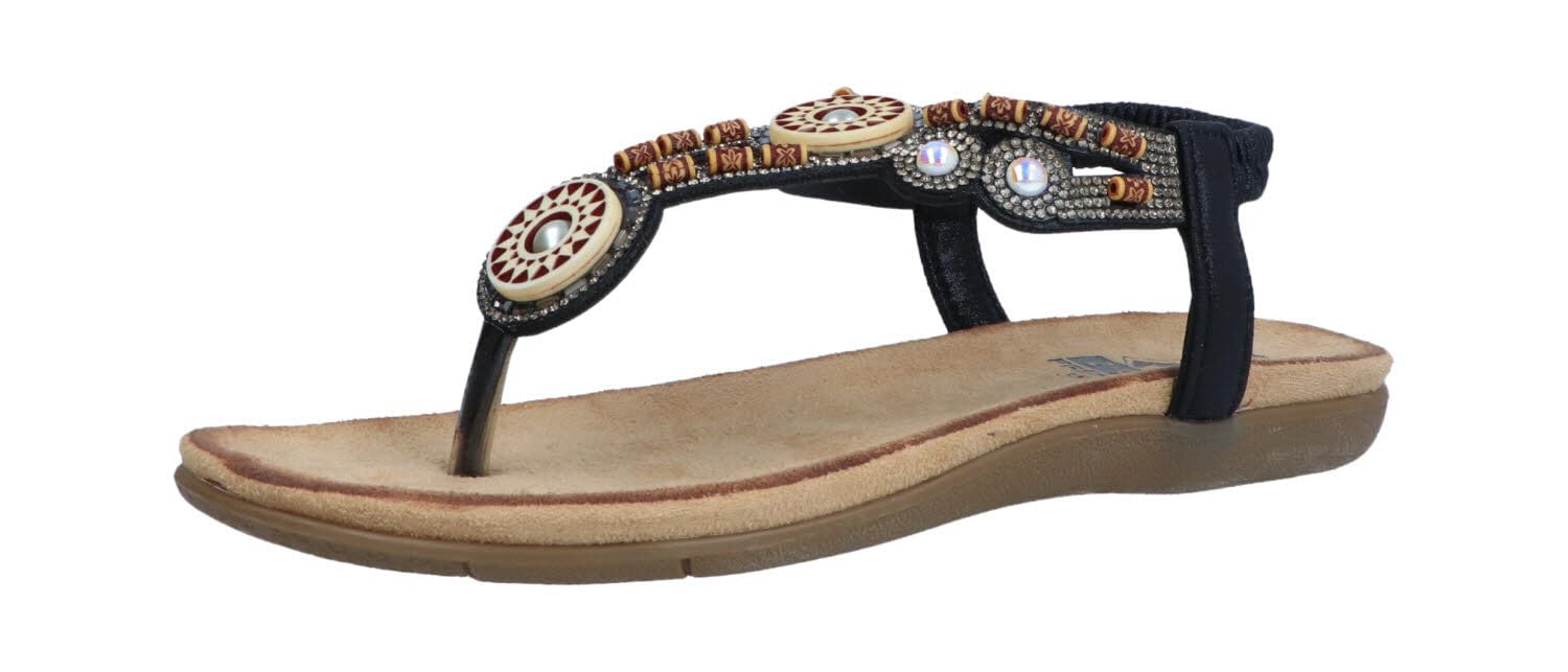2Go Fashion Damen 8018-823 Flache Sandale