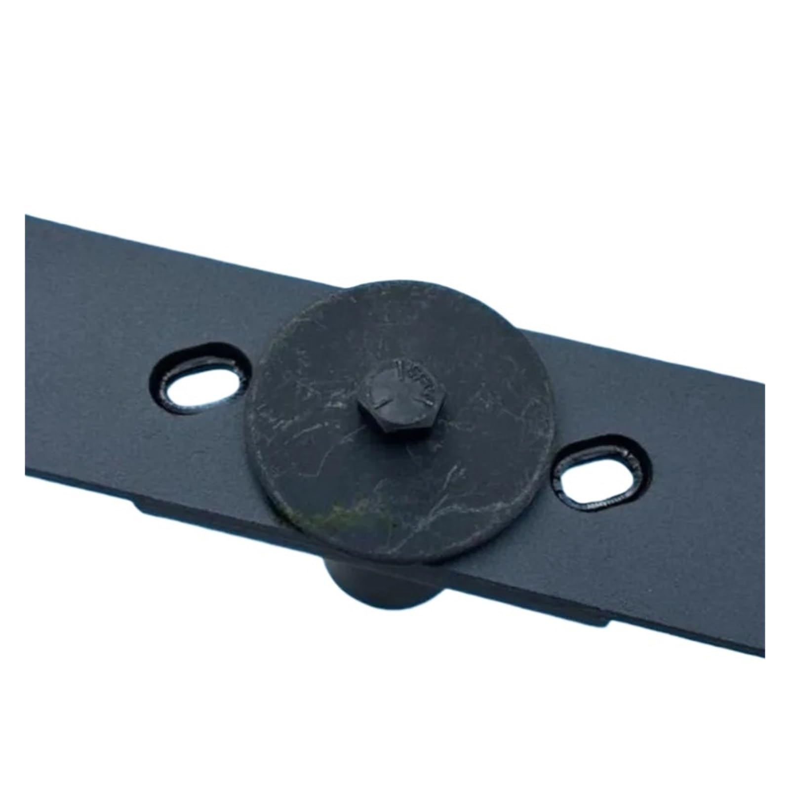 Lama dritta for tosaerba con supporto for foro obliquo Sede della lama Vite Rondella for bullone for accessori di ricambio for tosaerba a spinta manuale(A)