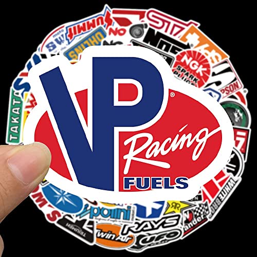 100Pcs Car & Moto Modified Brand Logo Series Sticker Pack Vinyl Stickers for Laptop,Car,Moto,Skateboard,Bike,Luggage Graffiti Decal for Friends,Children,Adults-Waterproof