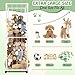 Stuffed Animal Storage Zoo with Wheels, 65
