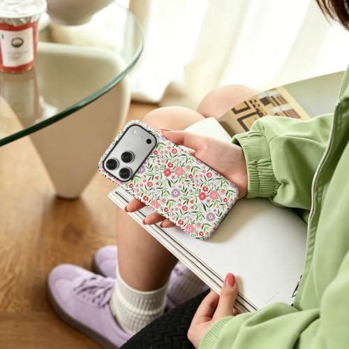 Turenature Compatible with iPhone 13 Case Cute Floral Print-Style-14 - image 7