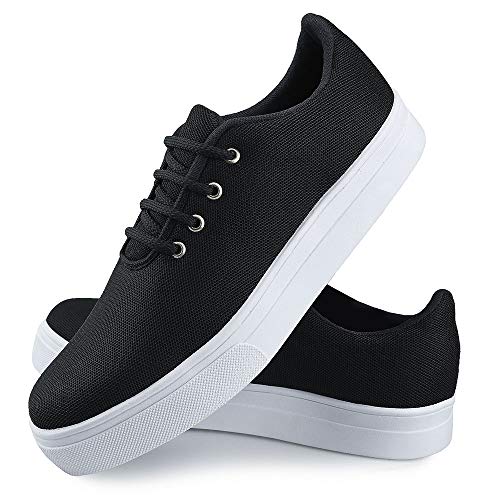 Tênis Fashion Casual Neway Preto + Relógio