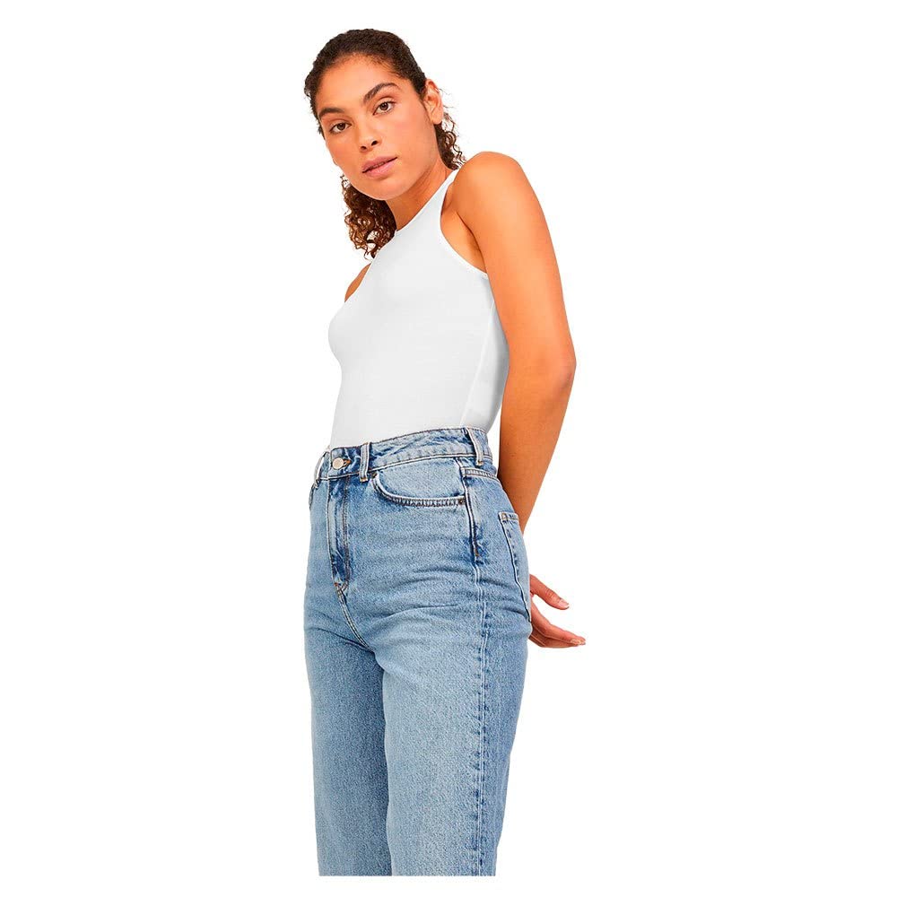 JACK & JONES Kadın JJXX Jjxx Jxivy tayt Sl Oneck Dream Body Tişört