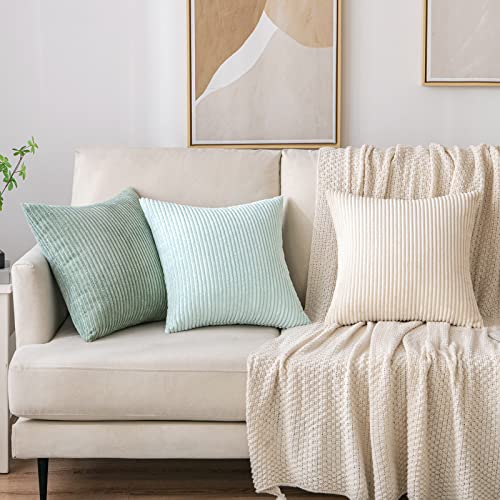 EMEMA Fodere Cuscini in Velluto a Coste Confezione...