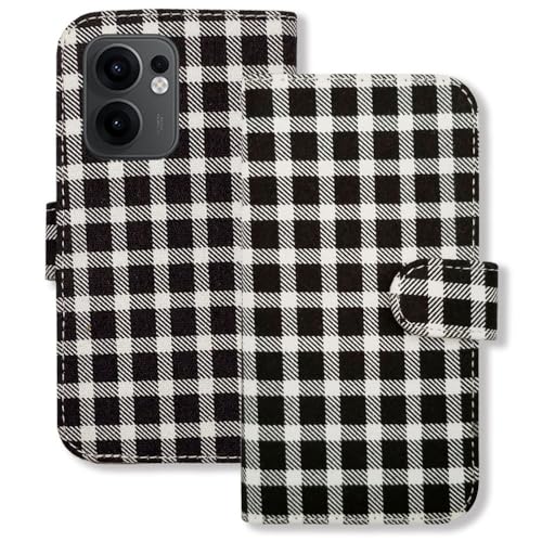 sslink OPPO Reno13 A �I�b�| �Ή� �蒠�^ �P�[�X ���n �z (�`�F�b�N02) �`�F�b�N�� �璹�� �t�@�u���b�N PU���U�[ ���� �_�C�A���[�^�C�v ���J�� �J�[�h���[ �X�^���h�@�\ �t���b�v �J�o�[