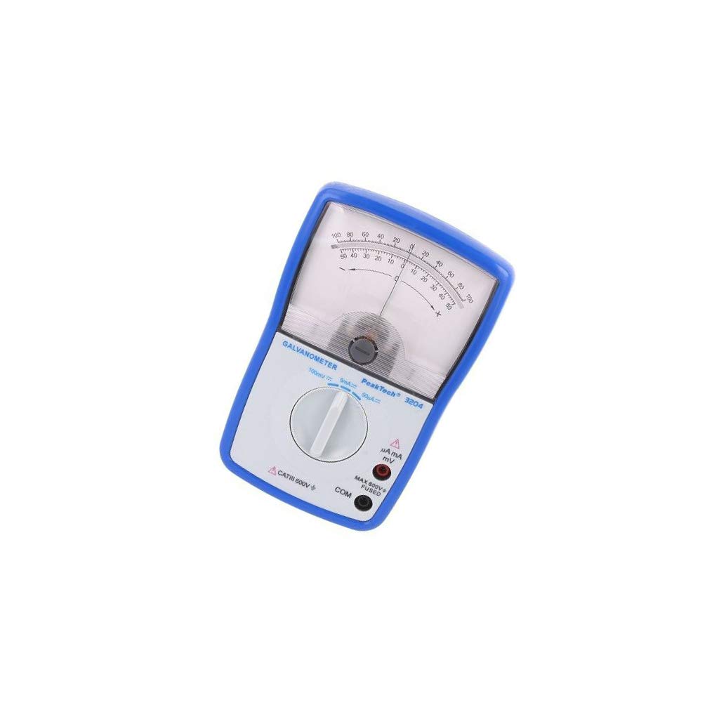 P3204 Galvanometro analogico VDC: 100mV I DC: 50u//5mA 300g PEAKTECH