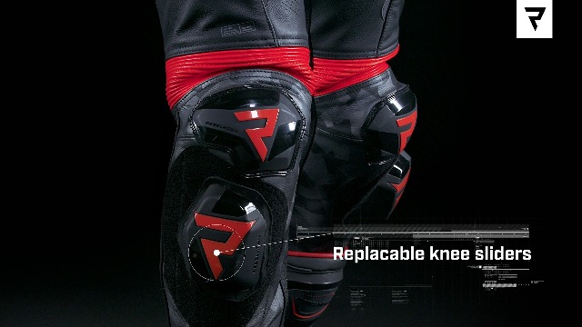 REBELHORN Motorradjacke Herren - Lederjacke Mit Protektoren