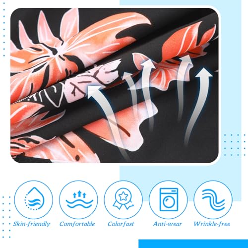 2 Pack Mens Swim Trunks with Compression Liner 7 Inch and Phone Pockets Swim Shorts Gym Training Athletic Jogger3