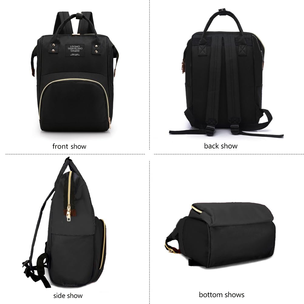 Zaino Fasciatoio Neonato Grande Multifunzione - Borsa Maternità Portatile Passeggino Mamma - Organizer Pannolini Cambio Viaggio Universale - Neonati Salviette Bag Family Baby