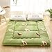 Wyściełany Materac Podłogowy 4"Grube Zwijane Materace Futon Tatami Mat Topper Japońska Składana Poduszka Do Spania Na Kemping Dla Pokoju Gościnnego Dormitorium (Color : A, Rozmiar : 135x200cm)