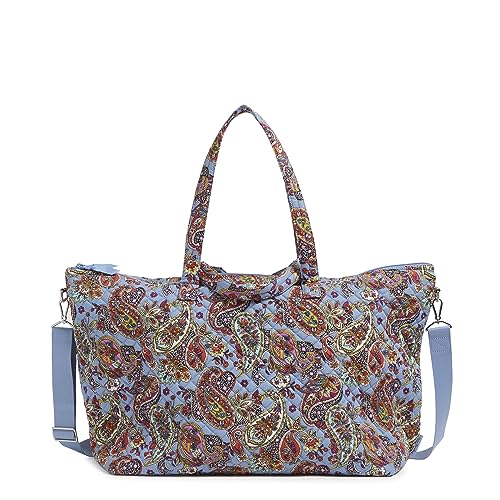 Vera Bradley Women's Cotton Overnight Tote Travel Bag